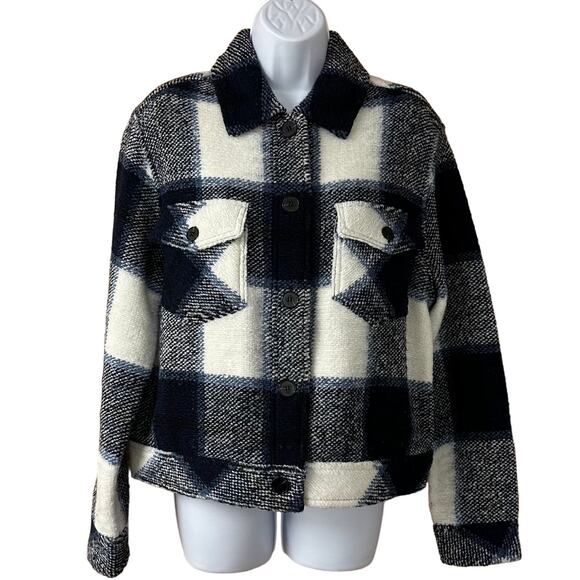 New! Charlie B Women’s Sz Petite Small Long Sleeve Crop Jacket Adjustable Cuffs - Picture 1 of 13